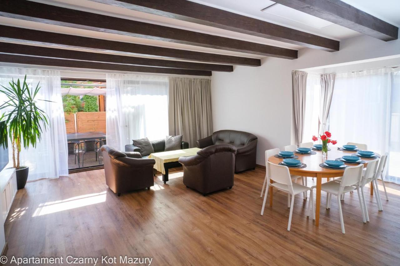 Ferienhaus Czarny Kot Mazury Dom Caloroczny Malkinie
