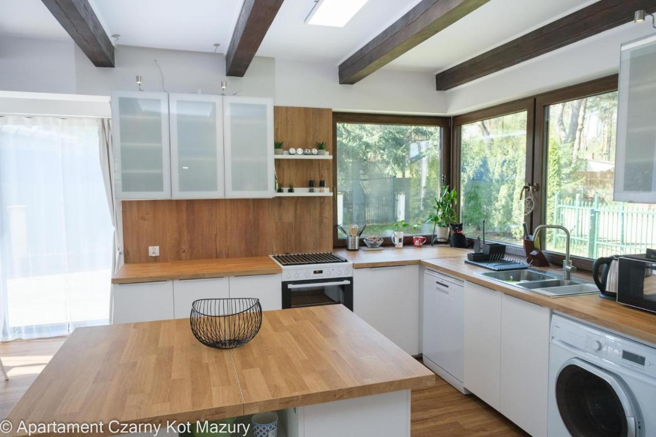 Ferienhaus Czarny Kot Mazury Dom Caloroczny *