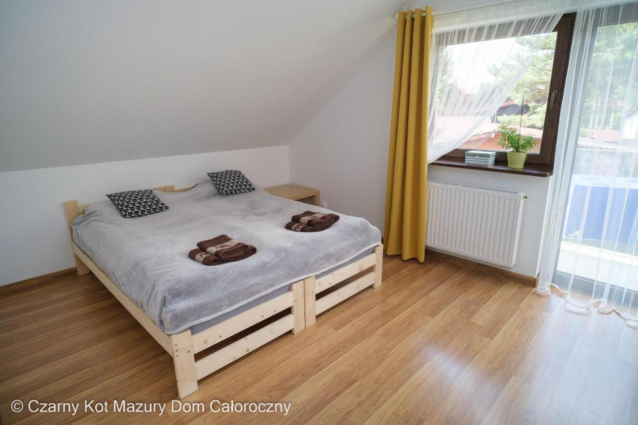 Ferienhaus Czarny Kot Mazury Dom Caloroczny Malkinie