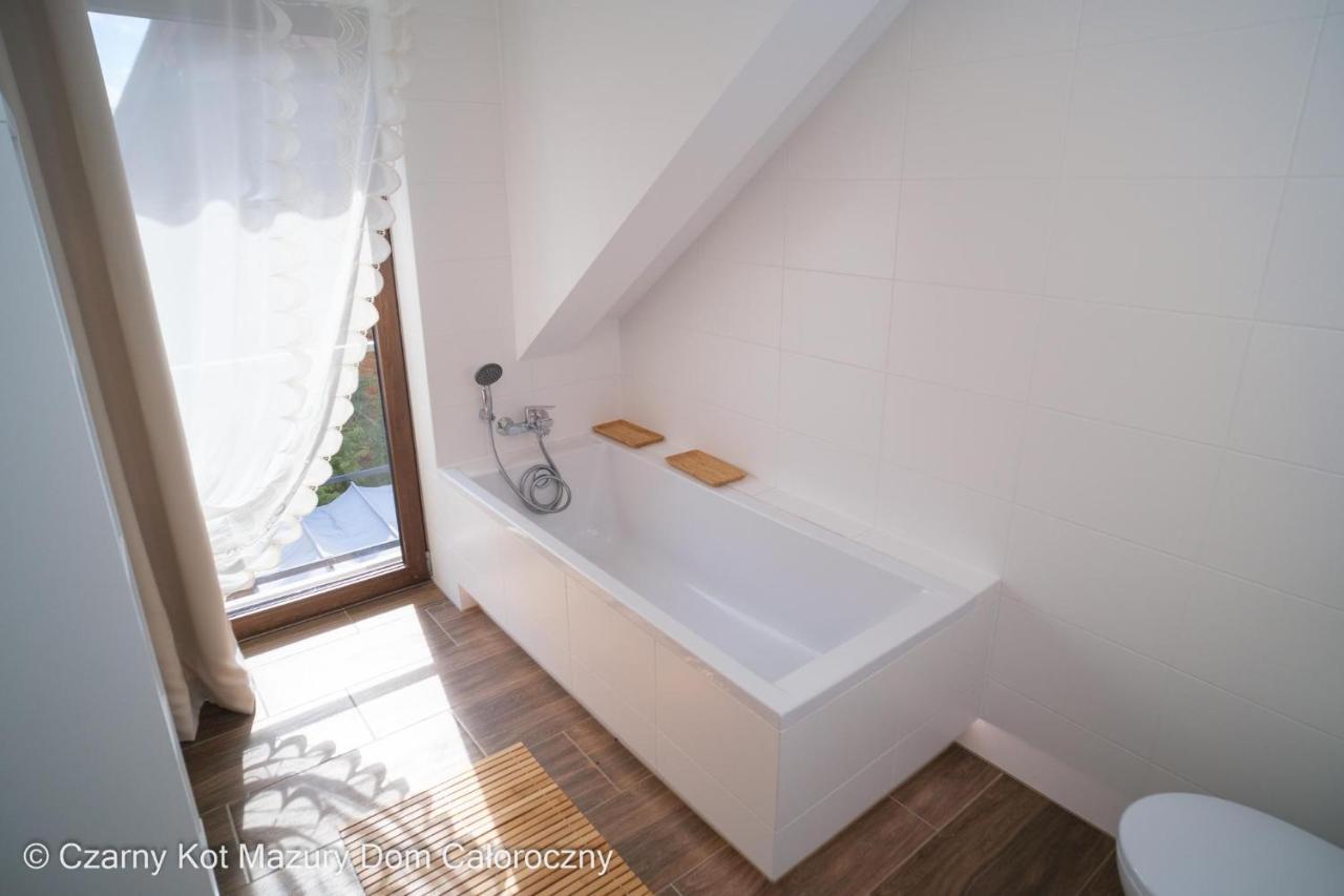 Ferienhaus Czarny Kot Mazury Dom Caloroczny